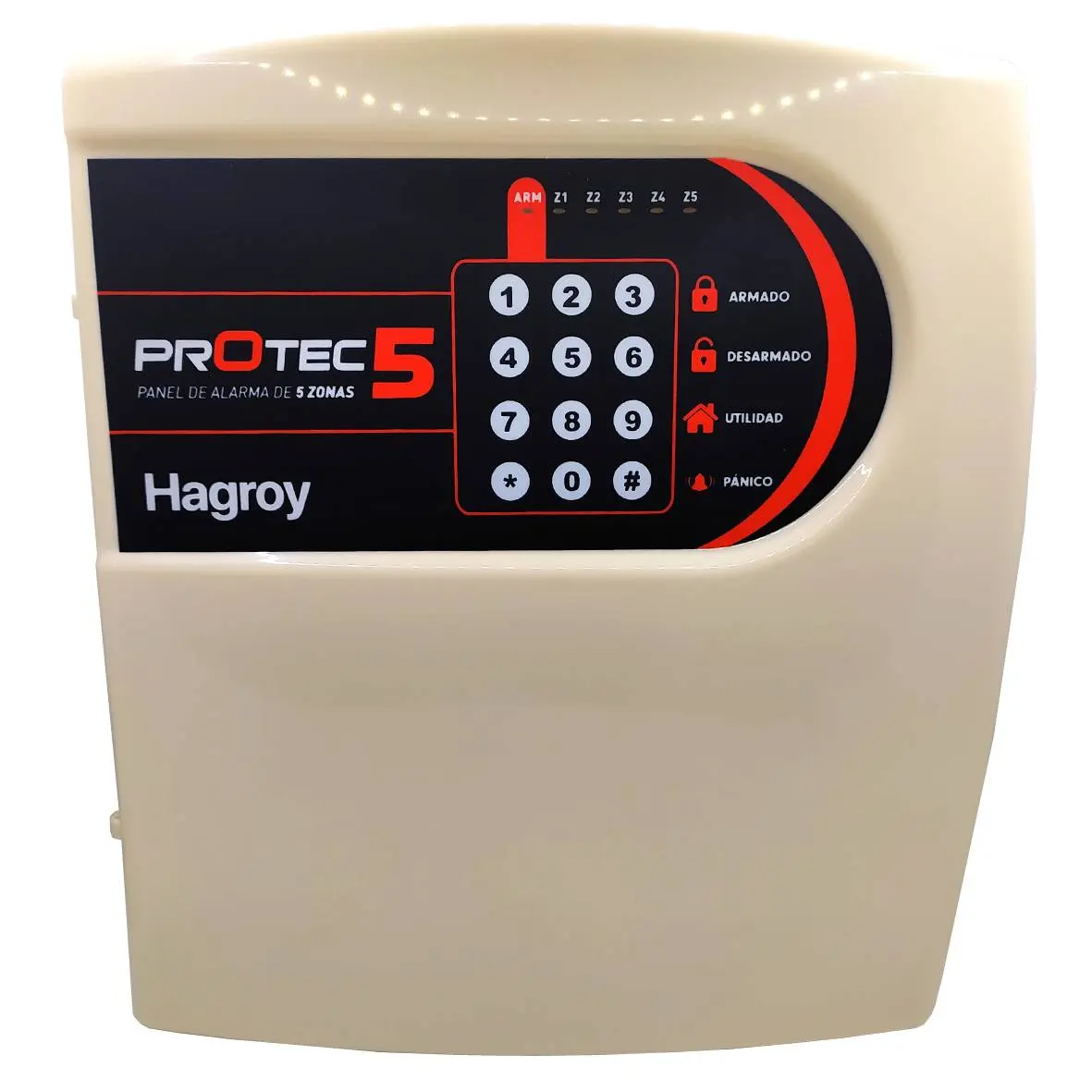KIT ALARMA CONTRA ROBO INALAMBRICO PROTEC 5 HAGROY - Imagen 3