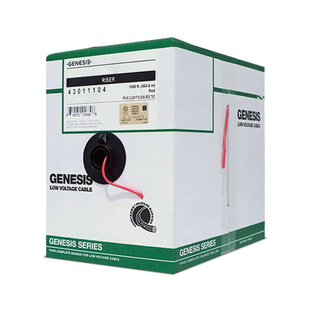 CABLE CONTRA INCENDIO FPLR 2X16 GENESIS | GENFPLR2X16 - Imagen 1
