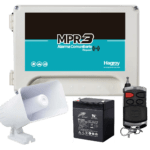 KIT DE ALARMA COMUNITARIA INALÁMBRICA HAGROY MPR3 RF + SIRENA + BATERIA