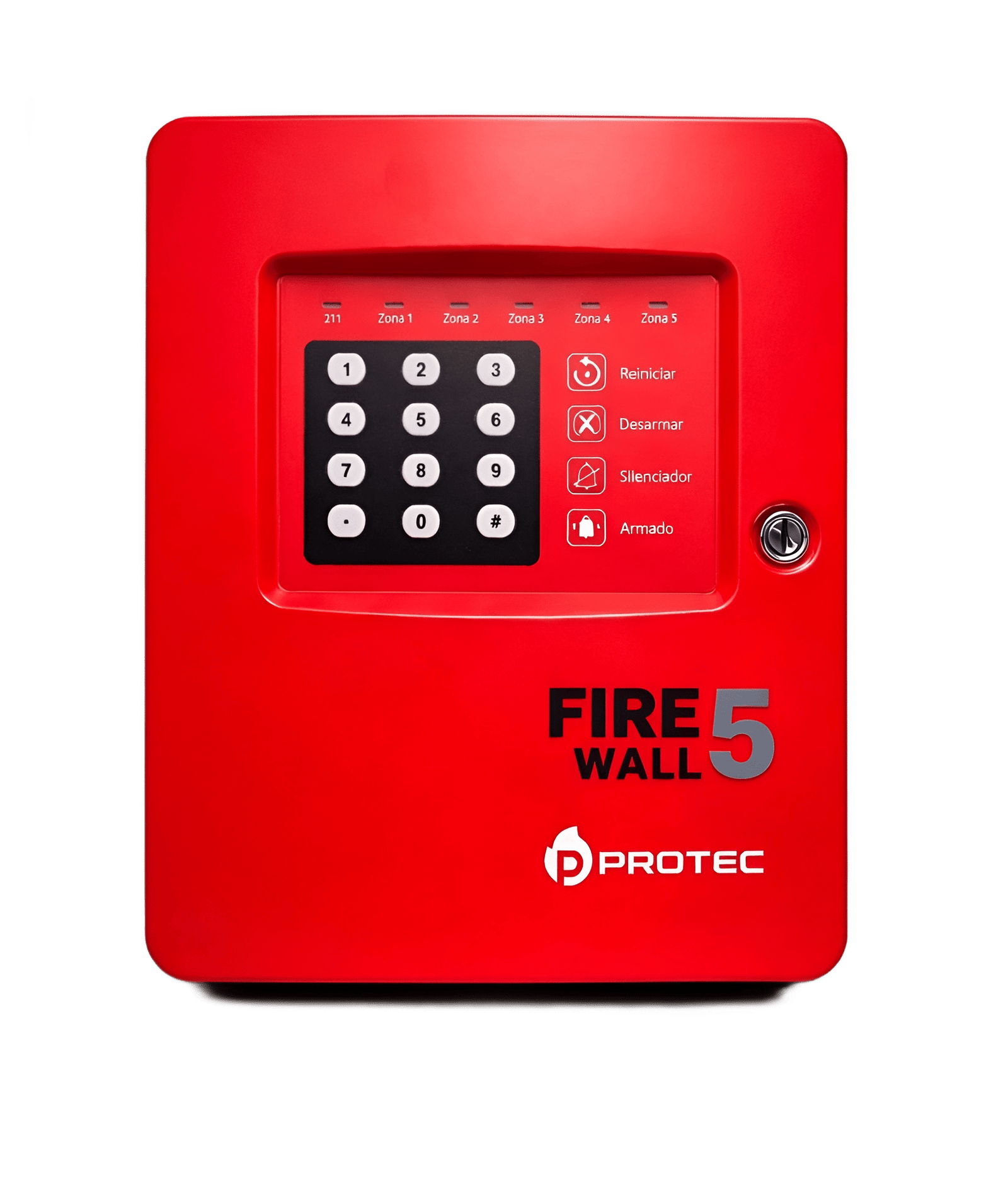 processed_image (4) PANEL DE ALARMA FIREWELL 5 PROTEC | PROT-8300-5 - Imagen 1