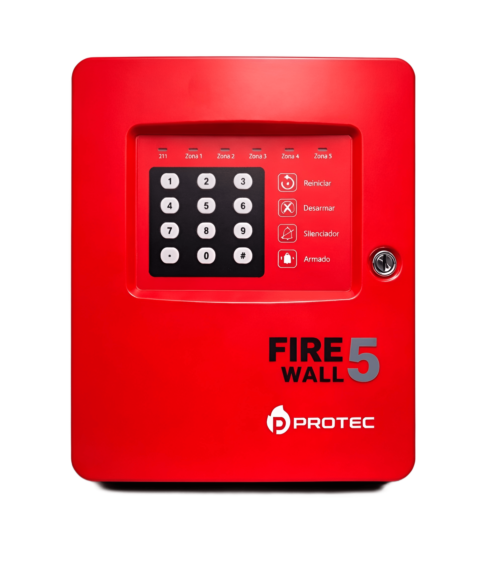 PANEL DE ALARMA FIREWELL 5 PROTEC | PROT-8300-5 - Imagen 1