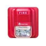 SIRENA CON LUZ ESTROBO PROTEC CONVENCIONAL 2 HILOS 12/24V | PROT-410