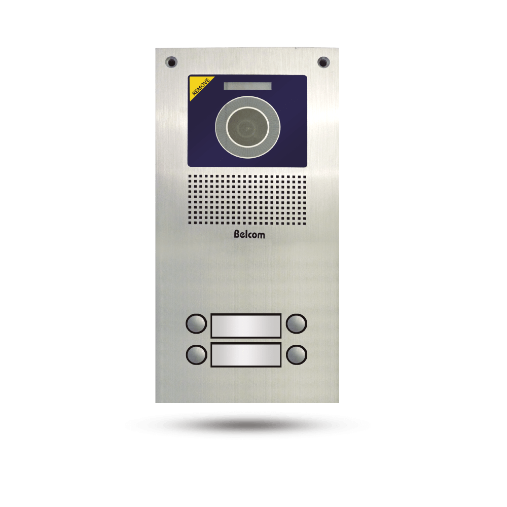 9ae3dd3d-338a-41d9-a864-eda931817061 Video portero de 4 botones c/cámara a color BELCOM - PE-714 - Imagen 1