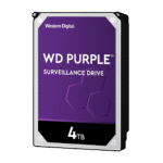 DISCO DURO WESTER DIGITAL 4TB PURPURA PARA VIDEO VIGILANCIA - WD40PURZ