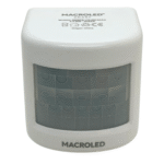 Sensor de movimiento smart Macroled autonomo 110° montaje en pared