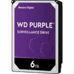 DISCO DURO WESTER DIGITAL 6TB PURPURA PARA VIDEO VIGILANCIA - WD64PURZ