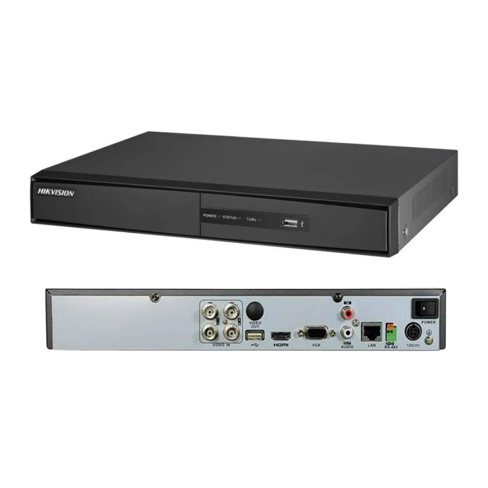 imgi_6_Equipo-DVR-Hikvision-DS-7204HGHI-F1 DVR 4CH 1 HDD 720P CON AUDIO HIKVISION | HK-DS7204HGHI-M1/S - Imagen 1