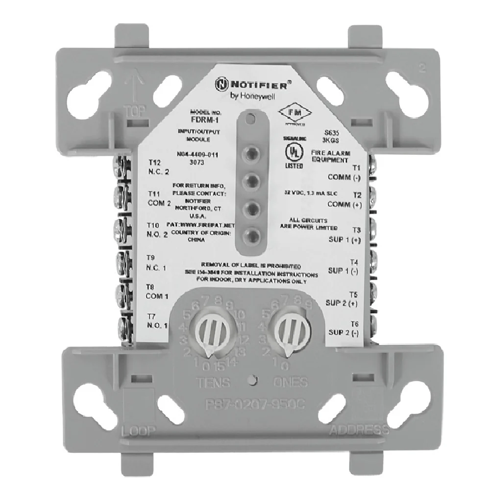 FDRM-1 MODULO DE RELE DUAL NOTIFIER - Grupo Almma FDRM-1 MODULO DE RELE DUAL NOTIFIER - Grupo Almma