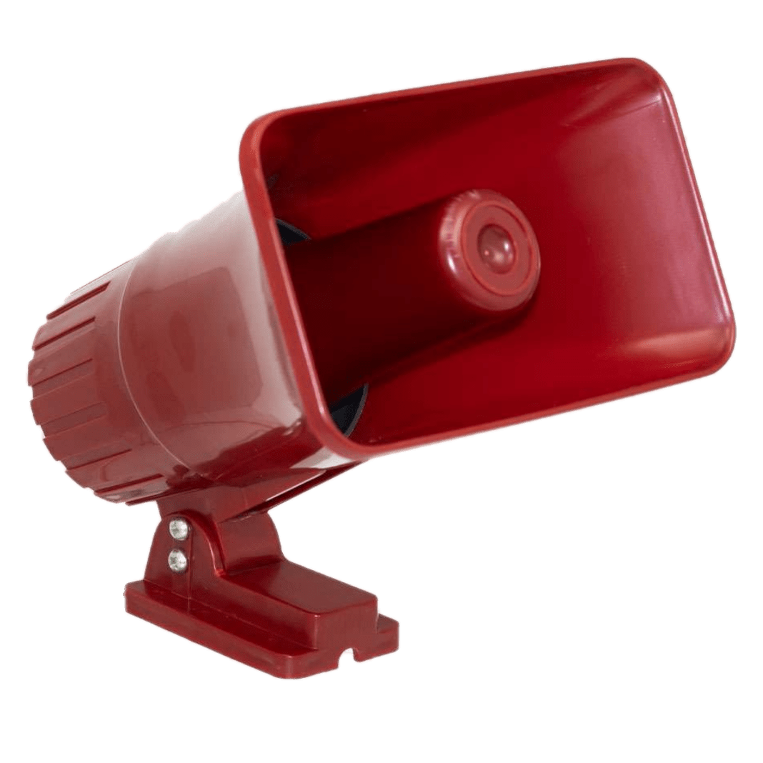 SIRENA ROJA DOBLE TONO 60W PROTEC SIRENA ROJA DE DOBLE TONO 12-24V 60W PROTEC | PROT-S58 - Imagen 1