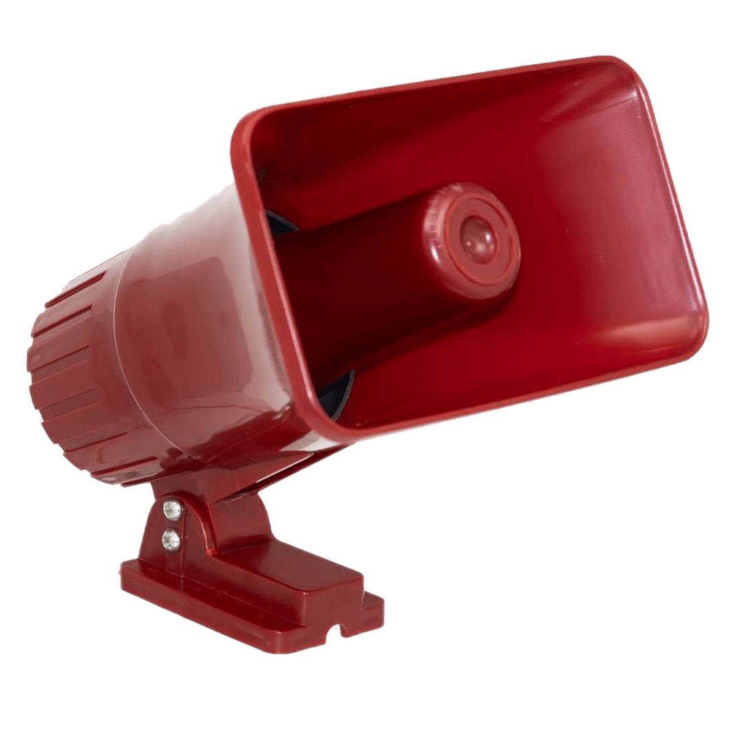 SIRENA ROJA DOBLE TONO 60W PROTEC SIRENA ROJA DE DOBLE TONO 12-24V 60W PROTEC | PROT-S58 - Imagen 1