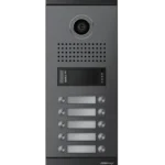 PORTERO CON CAMARA 10 PUNTOS Y LECTOR DE TARJETAS DE INGRESO COMMAX | DRC-10ML