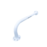 BRAZO METALICO CURVO DE 1 MTS DE TUBO REDONDO DE 1"