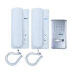 INTERCOMUNICADOR DE 2PTOS C/PORTERO DE ALUMINIO BELCOM | PE-1929