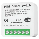 INTERRUPTOR MINI SMART SWITCH / WIFI 2.4 GHZ / ENTRADA: 100-240V | OF01_X