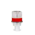 XA07R BALIZA SOLAR DE OBSTRUCCION LED C/FOTOCELDA Y BASE PLASTICA DE ABS ROJO SIGNALTECH
