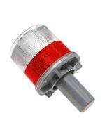 XA07R BALIZA SOLAR DE OBSTRUCCION LED C/FOTOCELDA Y BASE PLASTICA DE ABS ROJO SIGNALTECH - Imagen 2