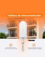 TELEFONO 2H AUDIO BTICINO SPRINT L2 | 344242 - Imagen 2