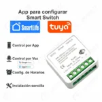 INTERRUPTOR MINI SMART SWITCH / WIFI 2.4 GHZ / ENTRADA: 100-240V | OF01_X - Imagen 2