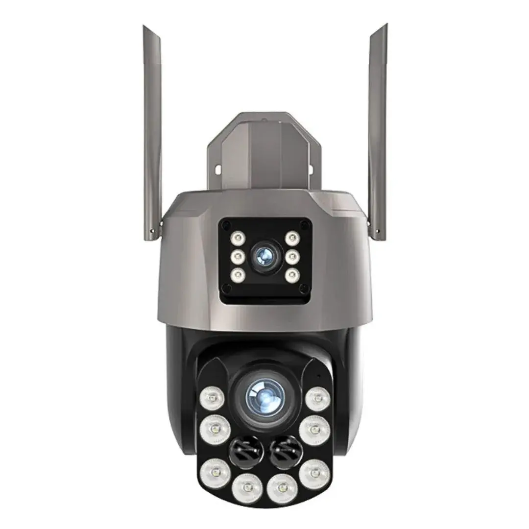 camara lantum ojo de dieos CAMARA WIFI LANTUN "OJO DE DIOS" PTZ 360° 2K UHD DOBLE LENTE CON IA | IC-36X - Imagen 1