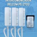 INTERCOMUNICADOR 3 PTOS CON PORTERO BELCOM PE-2703