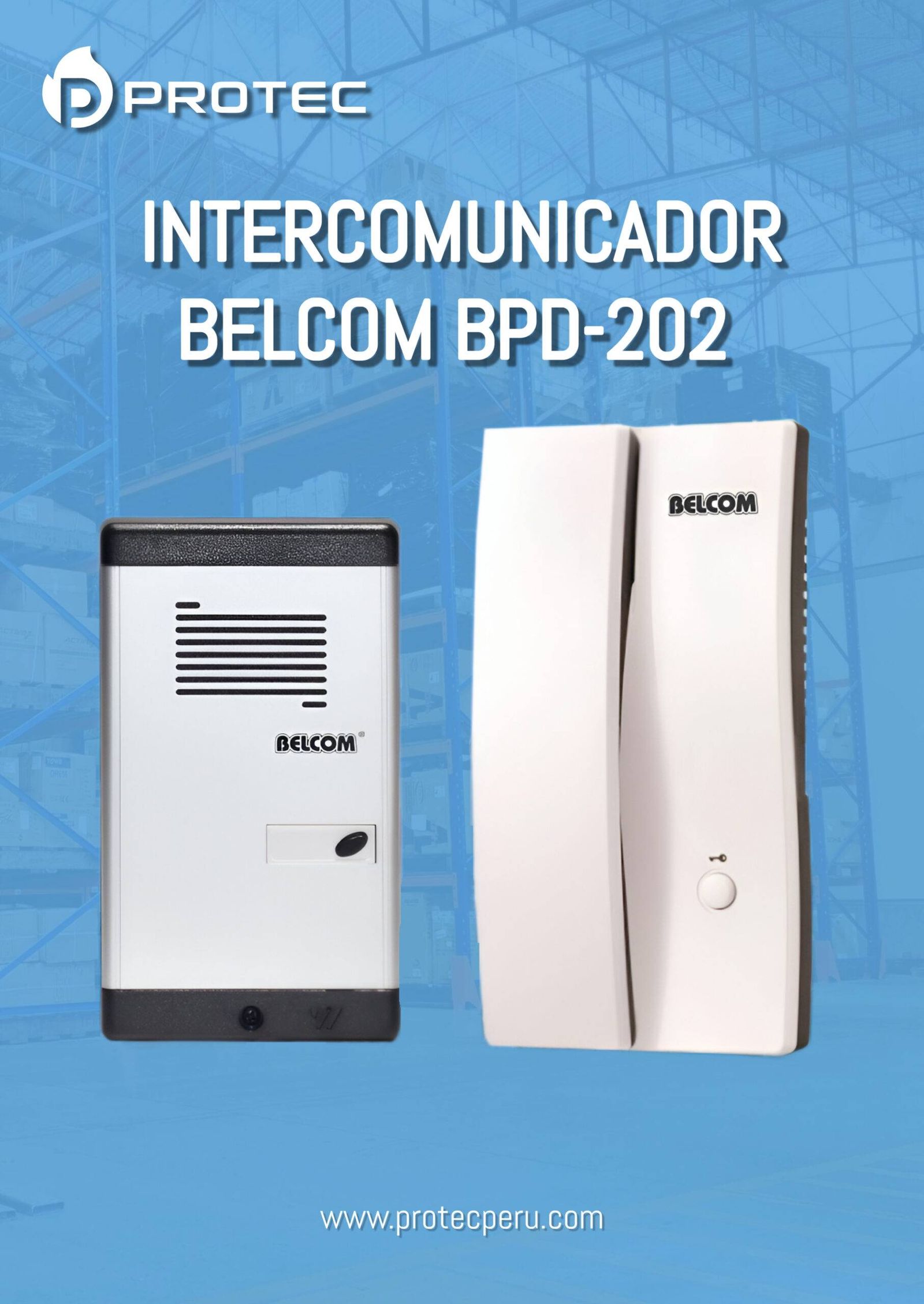 bpd-202 blelcom INTERCOMUNICADOR PARA CASA BELCOM KIT BPD-202 - Imagen 1