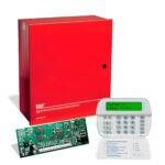 PANEL DE ALARMA DE 8 ZONAS EXPANDIBLE A 32 ZONAS DSC + TECLADO ALFANUMÉRICO LCD DSC PK5500