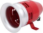 SIRENA MOTOR MAXYM ROJA 116dB AC220V - MS-390