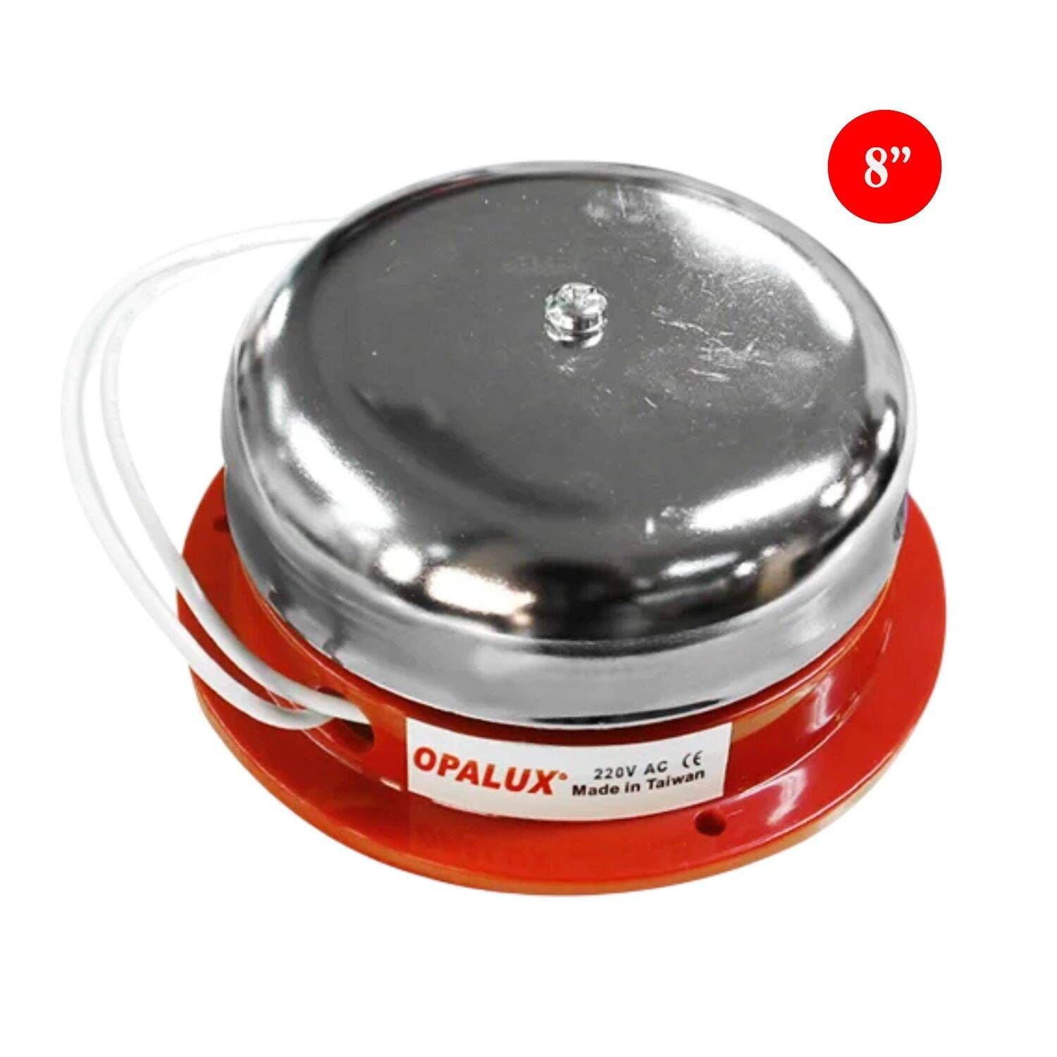 72.08.220 TIMBRE INDUSTRIAL REDONDO 8″ OPALUX 72.08.220 - Imagen 1