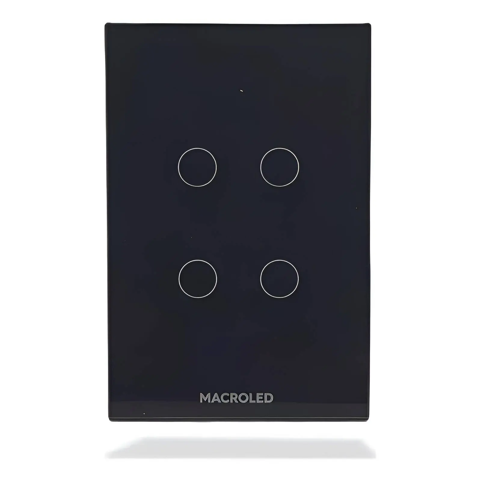 INTERRUPTOR SMART DE PARED DE 4 BOTONES – MACROLED - Imagen 1