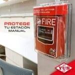 COBERTOR CON SIRENA PARA ESTACIÓN MANUAL YUS 85dB 1M 9V 20.6*13.7*10.5CM | MSC00 - Imagen 2