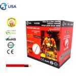 CABLE DE ALARMA DE INCENDIO FPLR RoHs 2X18 AWG DE COBRE ROJO / LSZH X300MTR LT USA | CA-2X18