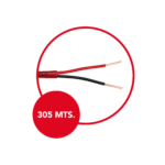 CABLE CONTRA INCENDIO 16X2 DIMAX FPLR PVC UL LSZH ROJO 305M | T012 - Imagen 2