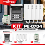 KIT INTERCOMUNICADOR DE 04 PUNTOS BELCOM | PE-0704 / PE-0730