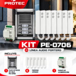 KIT INTERCOMUNICADOR DE 06 PUNTOS BELCOM | PE-0706 / PE-0730