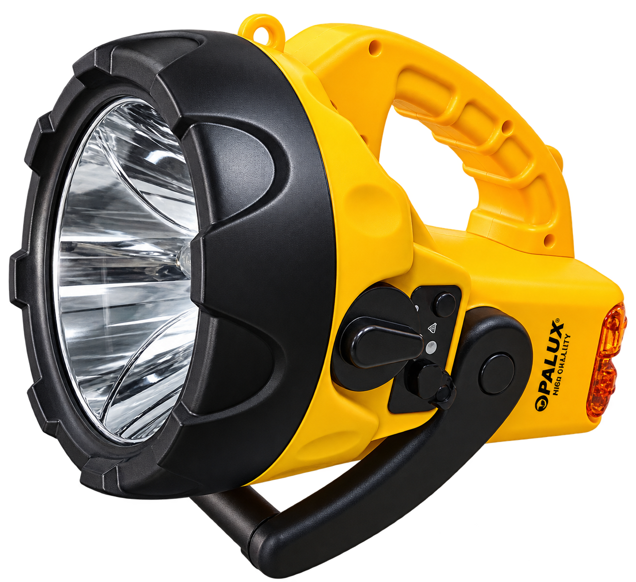 Reflector OPALUX Amarillo Aislado LINTERNA RECARGABLE OPALUX AMARILLA 10W LED 200MTS | HB-4011T/A - Imagen 1